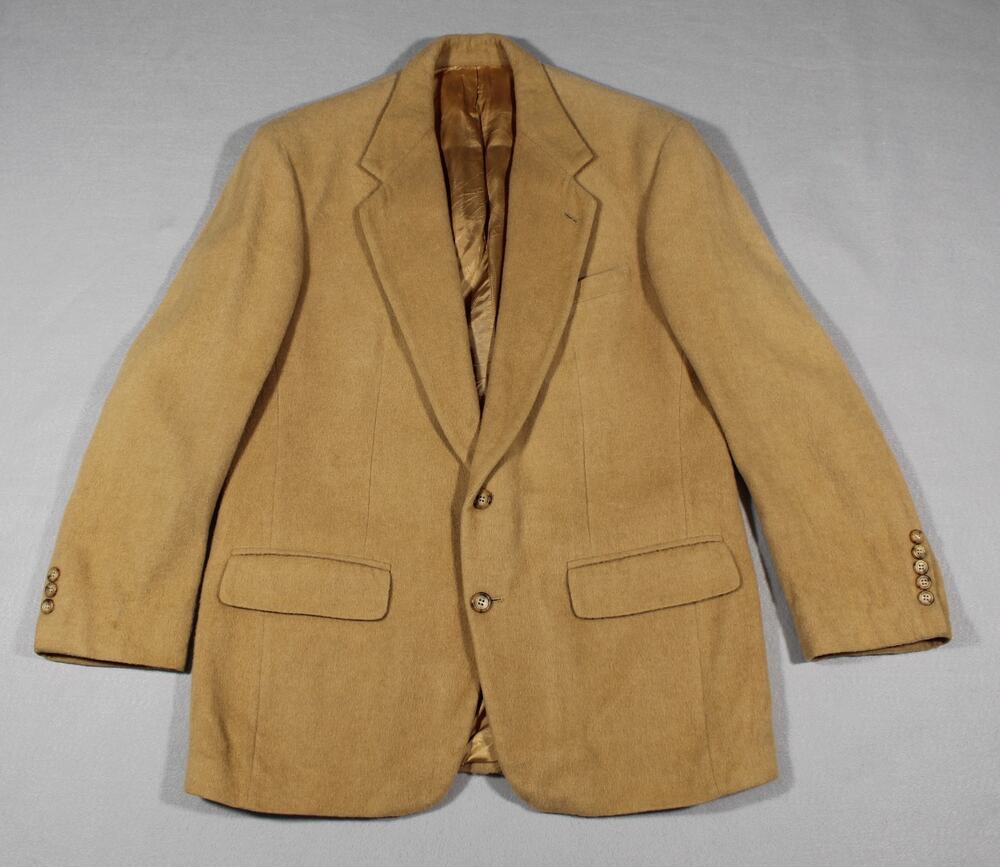 Vintage Lord & Taylor 100% Pure Camelhair Blazer JacketMen's 40R Made in USA